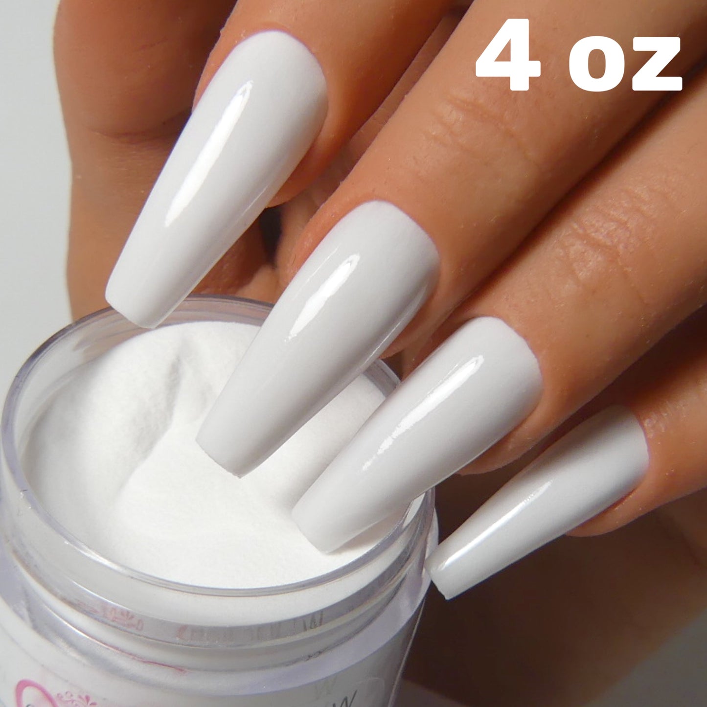 White Acrylic Powder 4oz