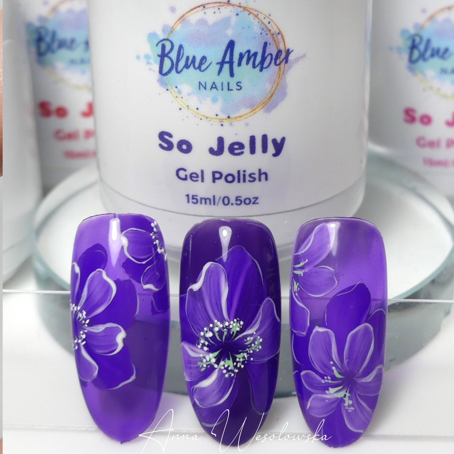 So Jelly Gel Polish - Violet