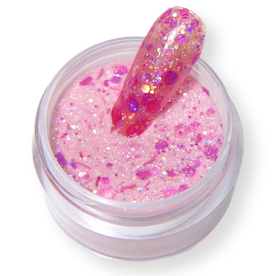 Markwins, Makeup, Pink Glitter Powder For Nails