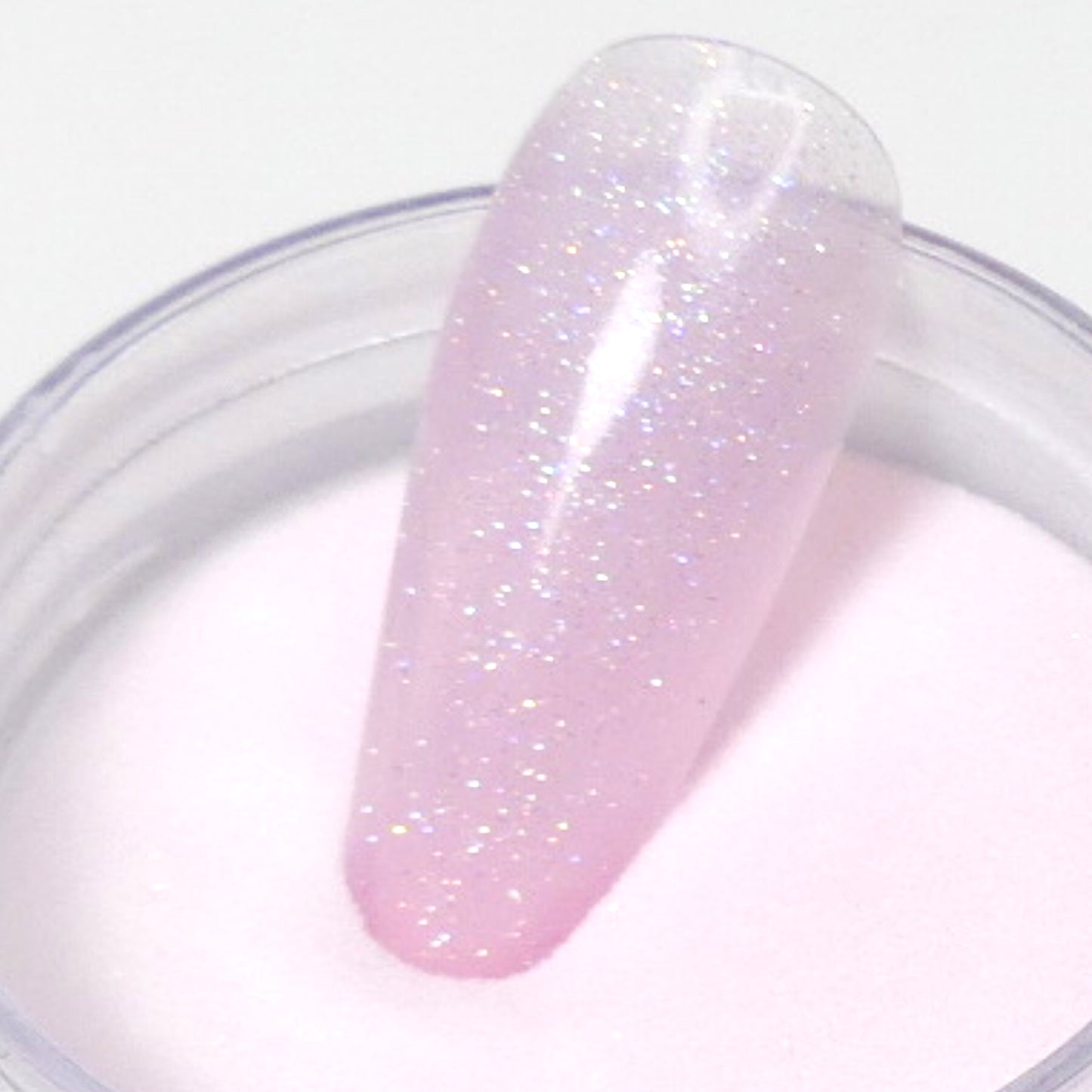 Blush Glitter Pink Acrylic Powder 1oz