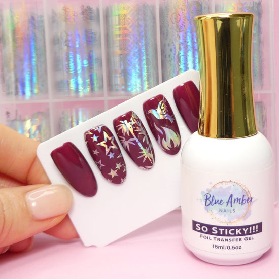 So Sticky !!! Foil Transfer Gel - My Little Nail Art Shop