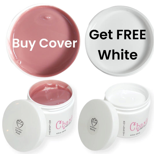 Buy Cover Pink Builder Gel (4oz) GET FREE White Gel 4 oz