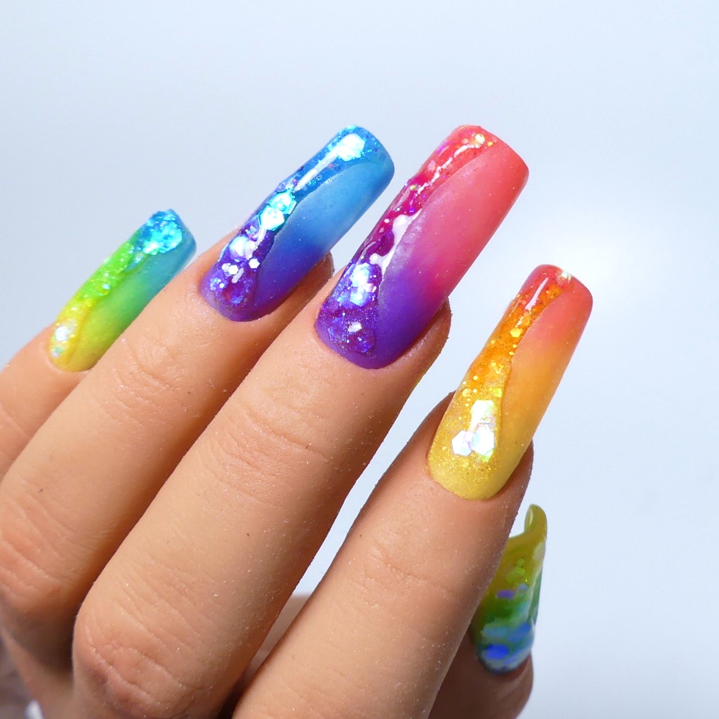 Charisma Nail Rainbow Brite Acrylic Collection (10 x 14g + 2oz monomer