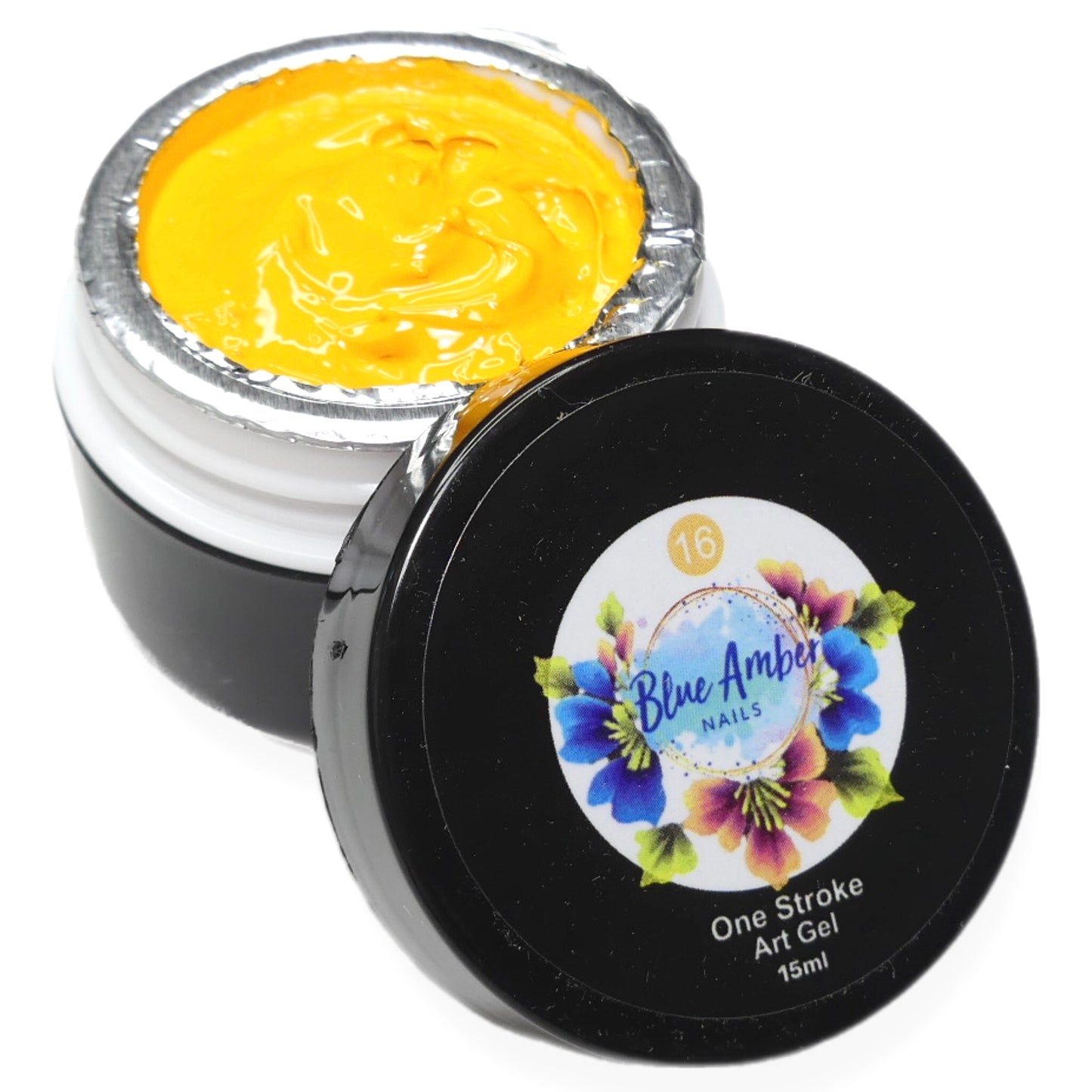 One Stroke Art Gel - Sunflower Yellow  15ml