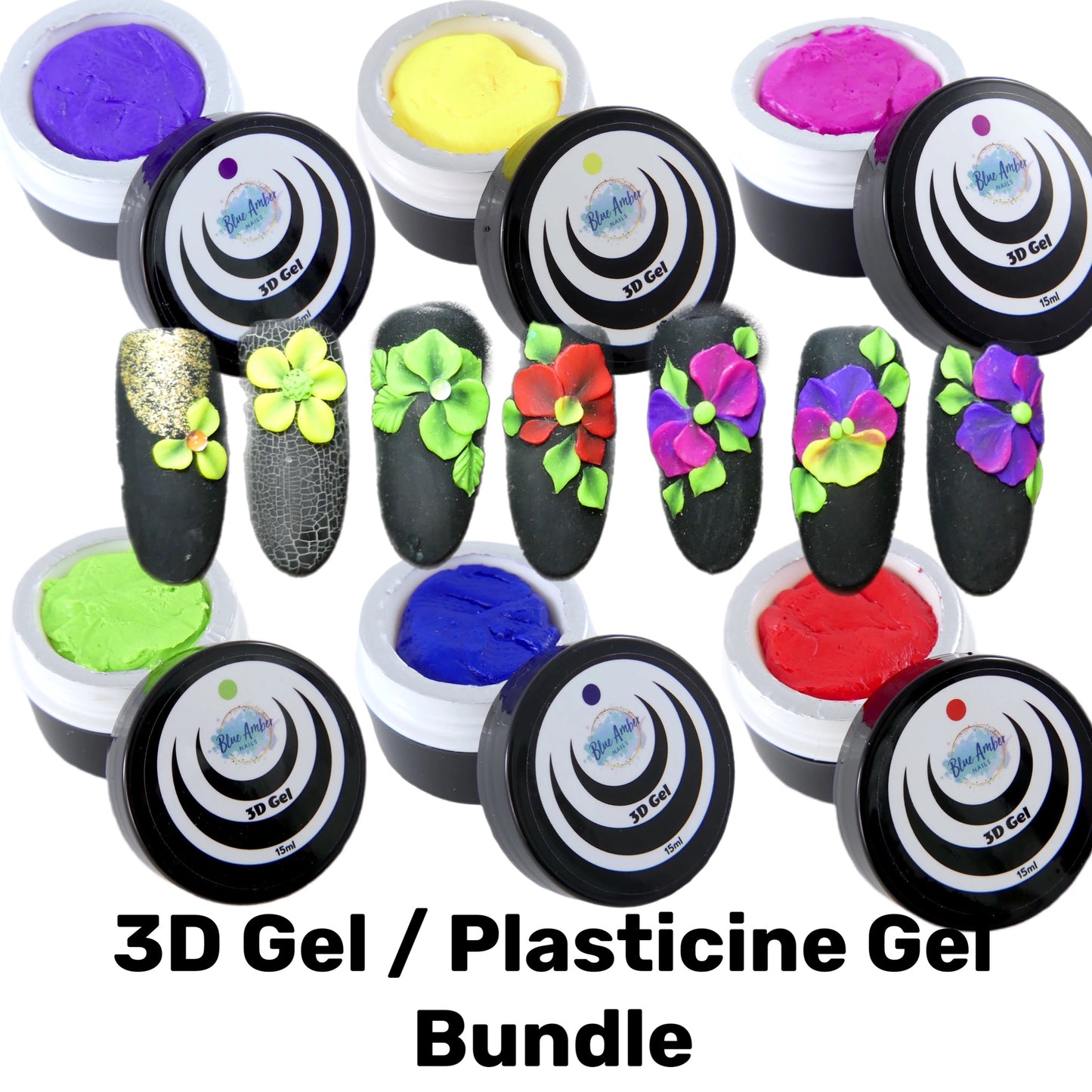 3D gels Bundle (6 x 15ml )