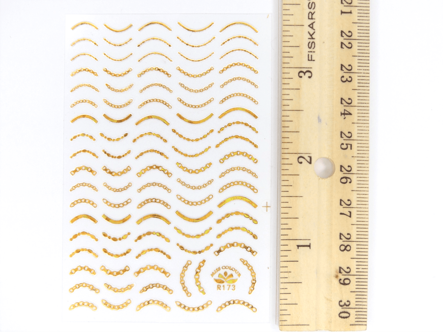 Gold Arch Chain - Sticker #4 - My Little Nail Art Shop