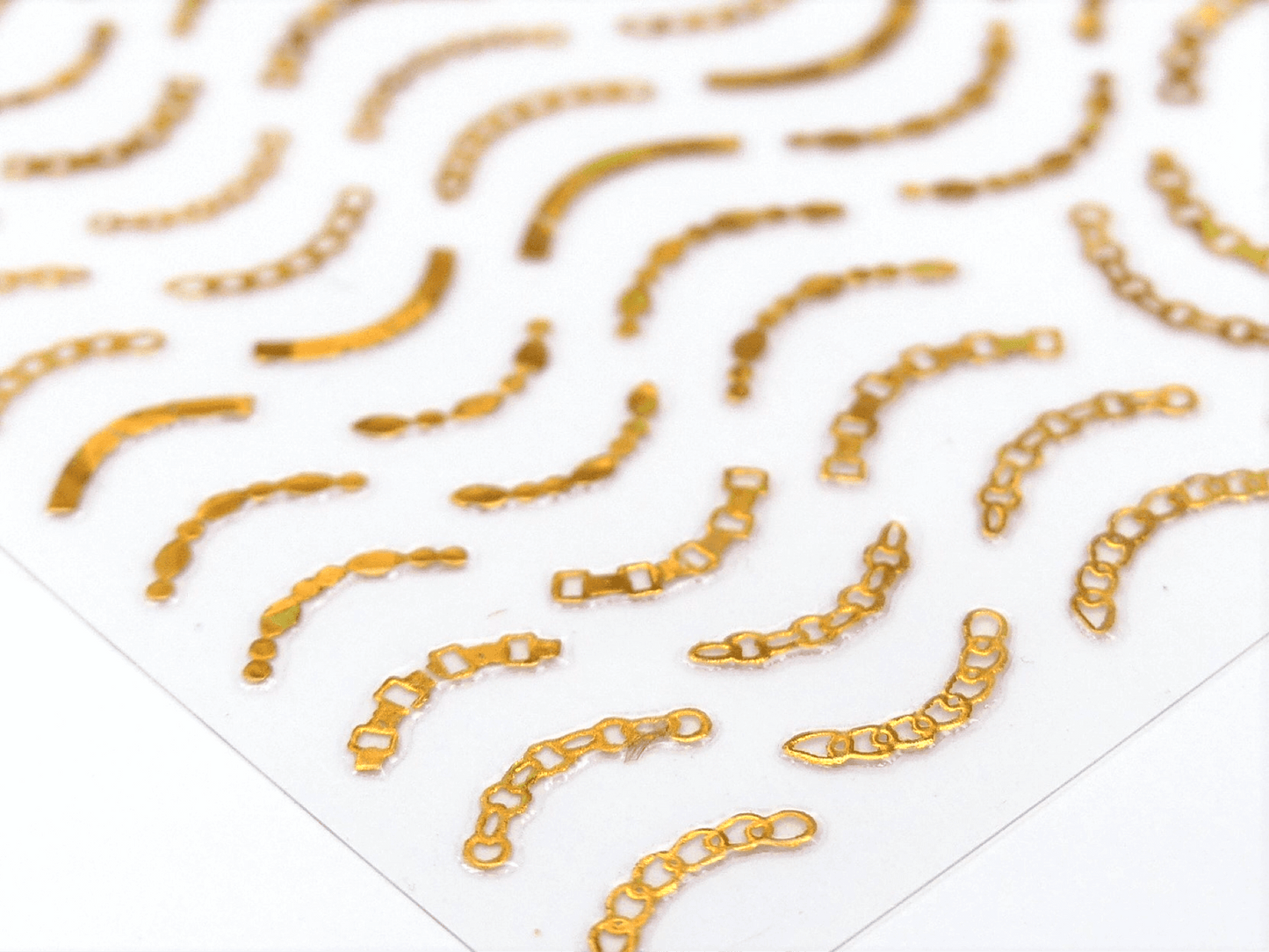 Gold Arch Chain - Sticker #4 - My Little Nail Art Shop