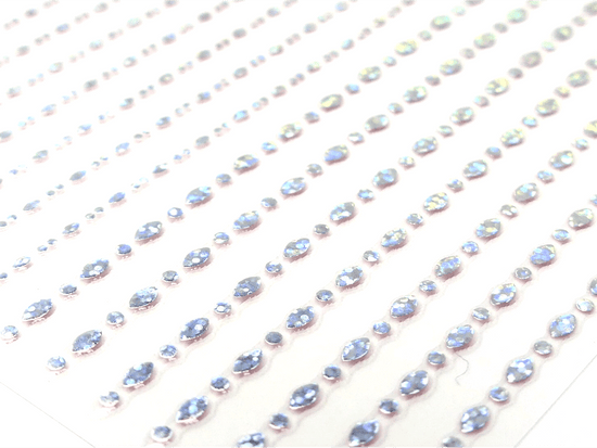 Silver Holographic Chain - Sticker #6 - My Little Nail Art Shop