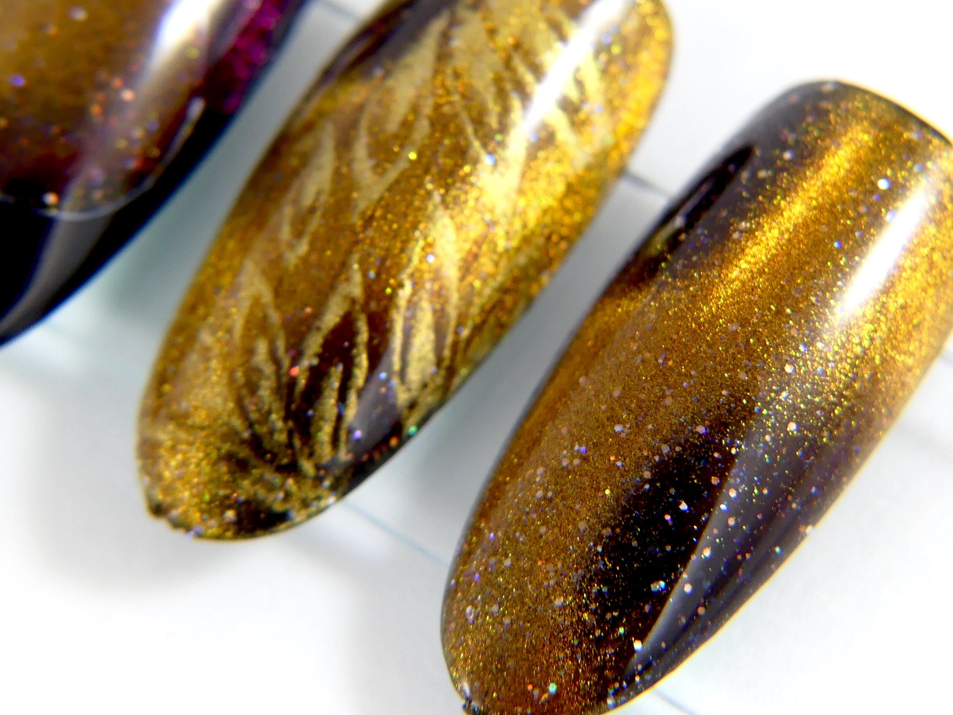 Cat Eye Gel Polish - Golden Bronze - My Little Nail Art Shop