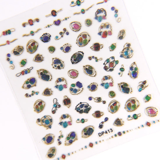 Jewel Sticker #3 - My Little Nail Art Shop