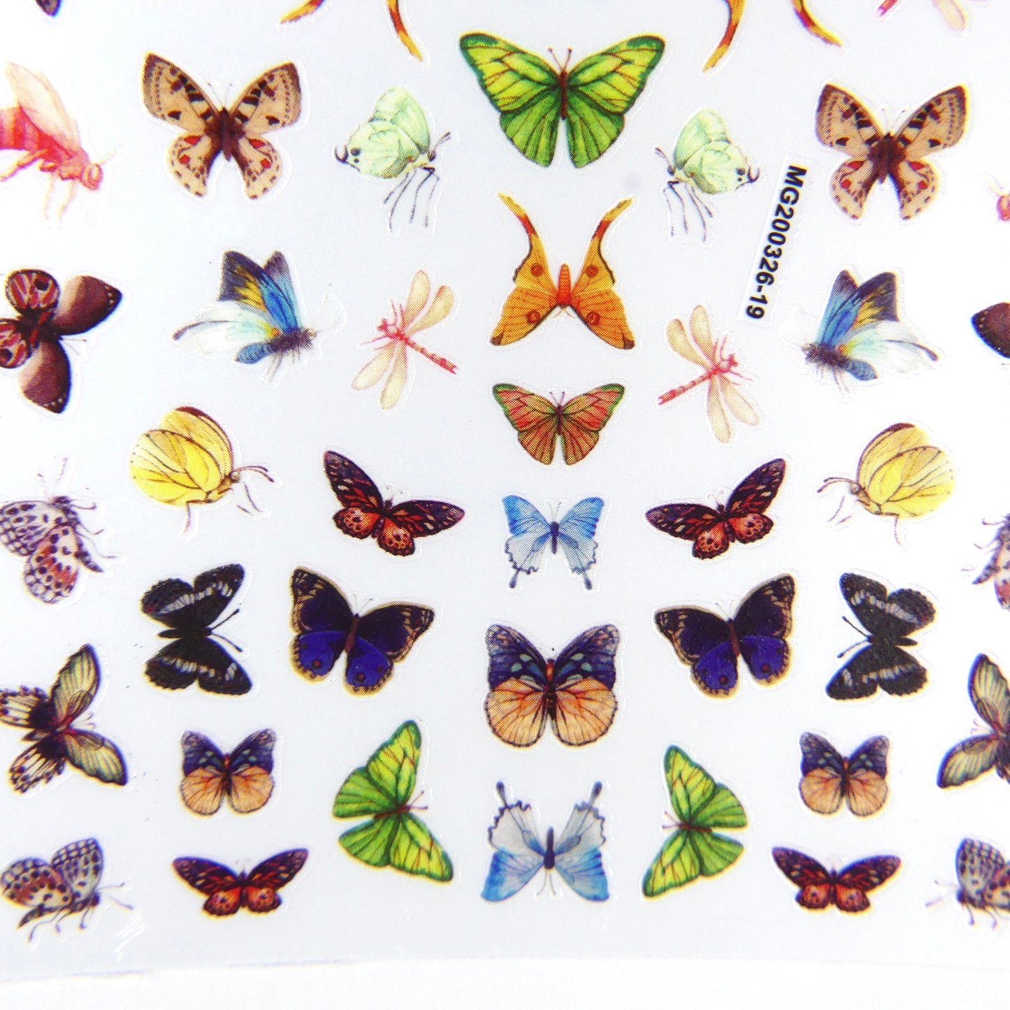 Butterflies Sticker #3 - My Little Nail Art Shop