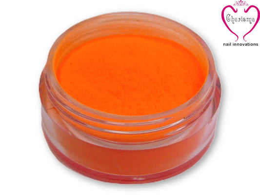 Charisma Nail Acrylic Powder - Neon Orange - My Little Nail Art Shop