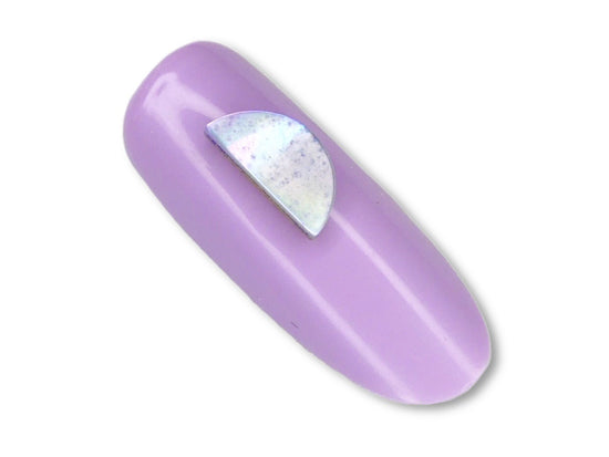 Load image into Gallery viewer, Half Moon Pearl Finish - Lavender - My Little Nail Art Shop
