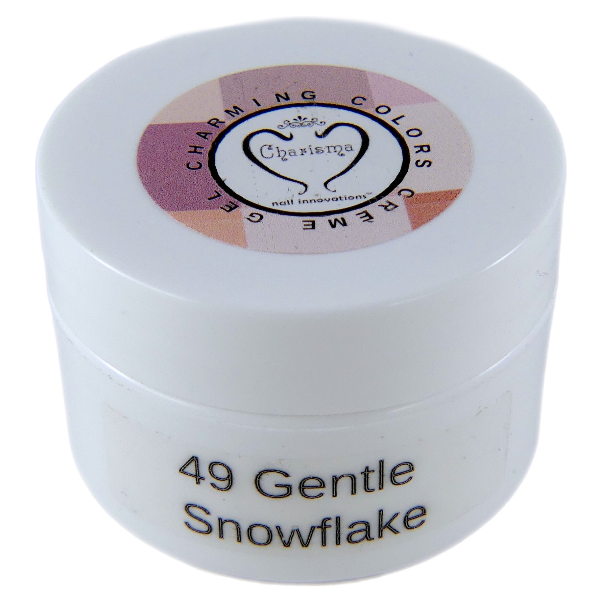 Builder Gel (Gentle Snowflake #49) 1/2 oz - My Little Nail Art Shop