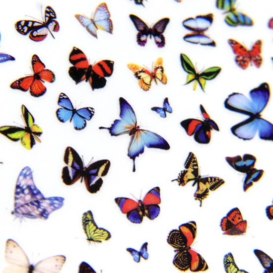 Butterflies Sticker #5 - My Little Nail Art Shop