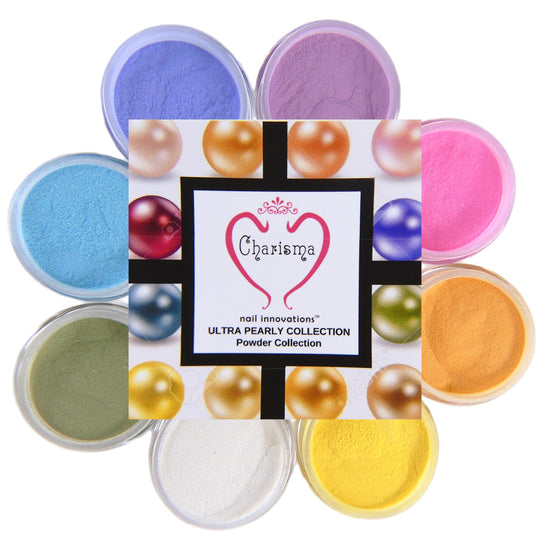 Charisma Nail Acrylic 3D Powder - Ultra Pearly Collection (8 x 6g) - My Little Nail Art Shop