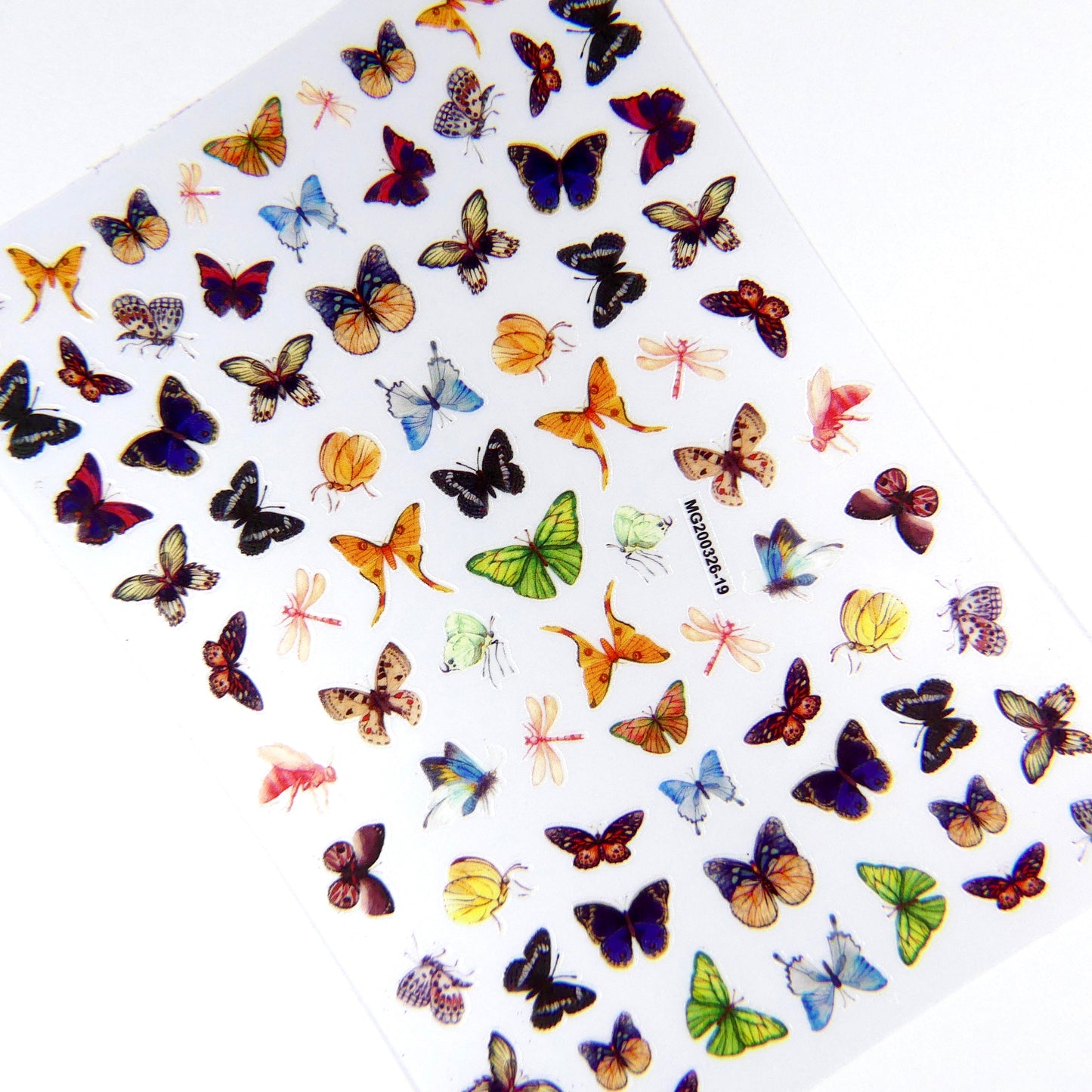 Load image into Gallery viewer, Butterflies Sticker #3 - My Little Nail Art Shop
