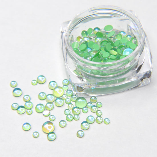 Load image into Gallery viewer, Rain Drop - Green - My Little Nail Art Shop
