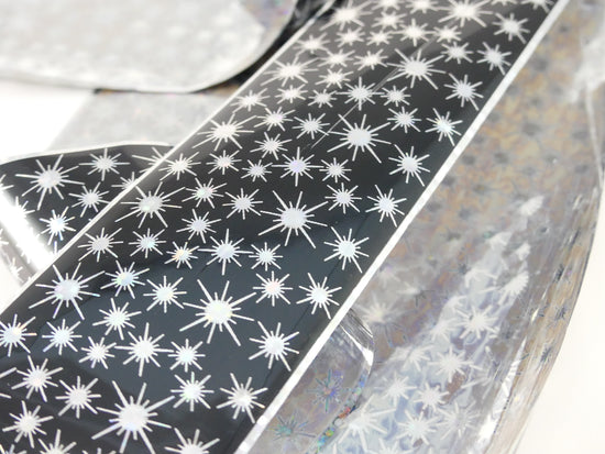 Load image into Gallery viewer, Transfer Foil - Holographic Stars  (48”) - My Little Nail Art Shop

