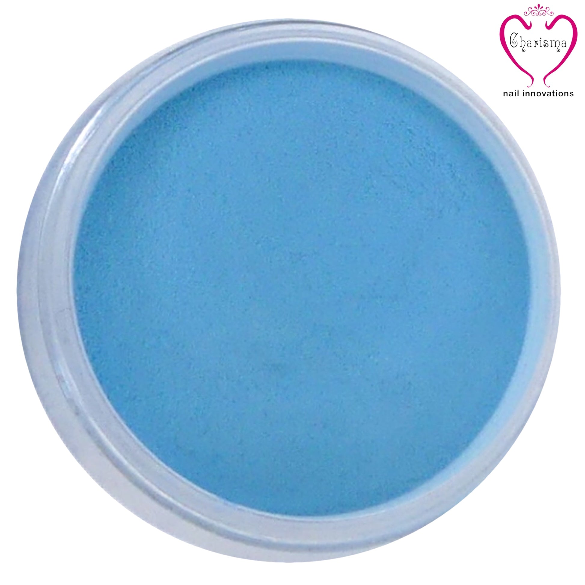 Charisma Nail 3D Acrylic Powder - Aqua #4  (1/2oz) - My Little Nail Art Shop