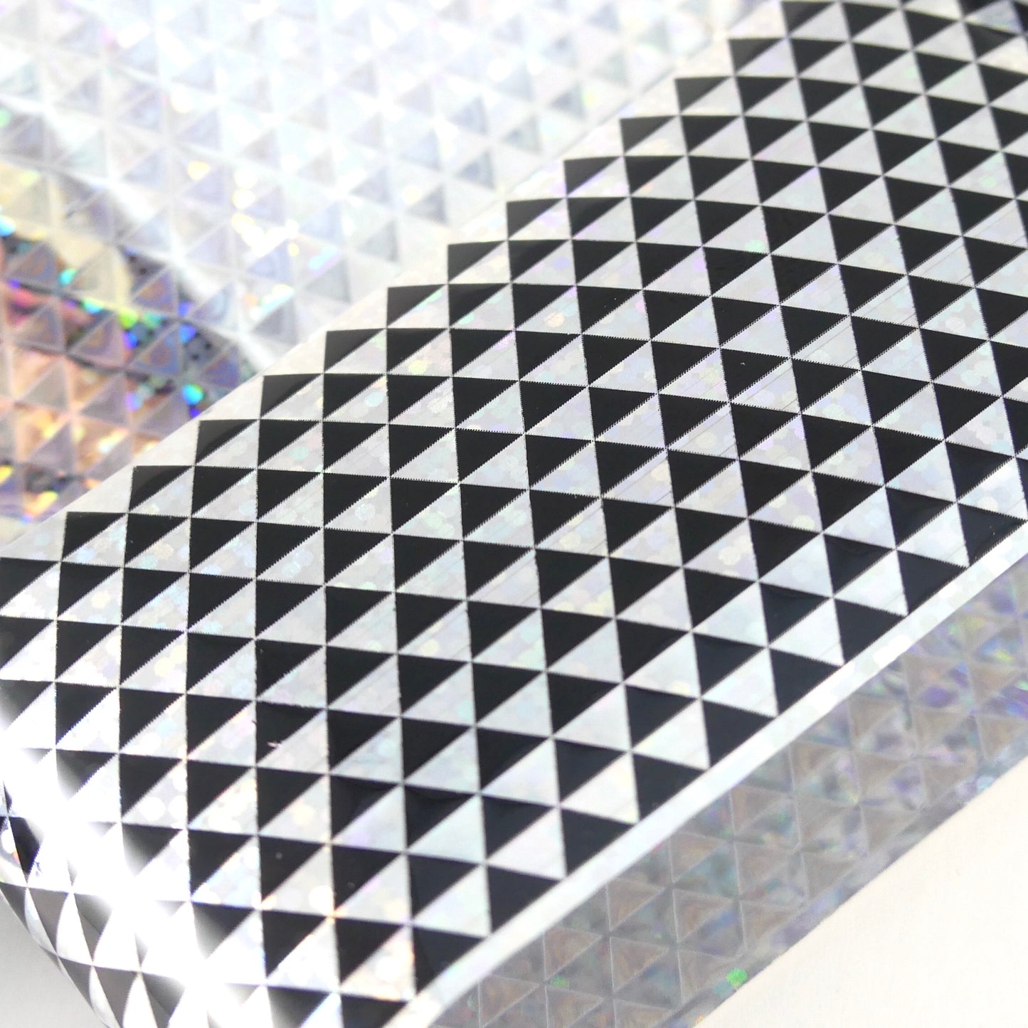 Transfer Foil - Holographic Triangles  (48”) - My Little Nail Art Shop