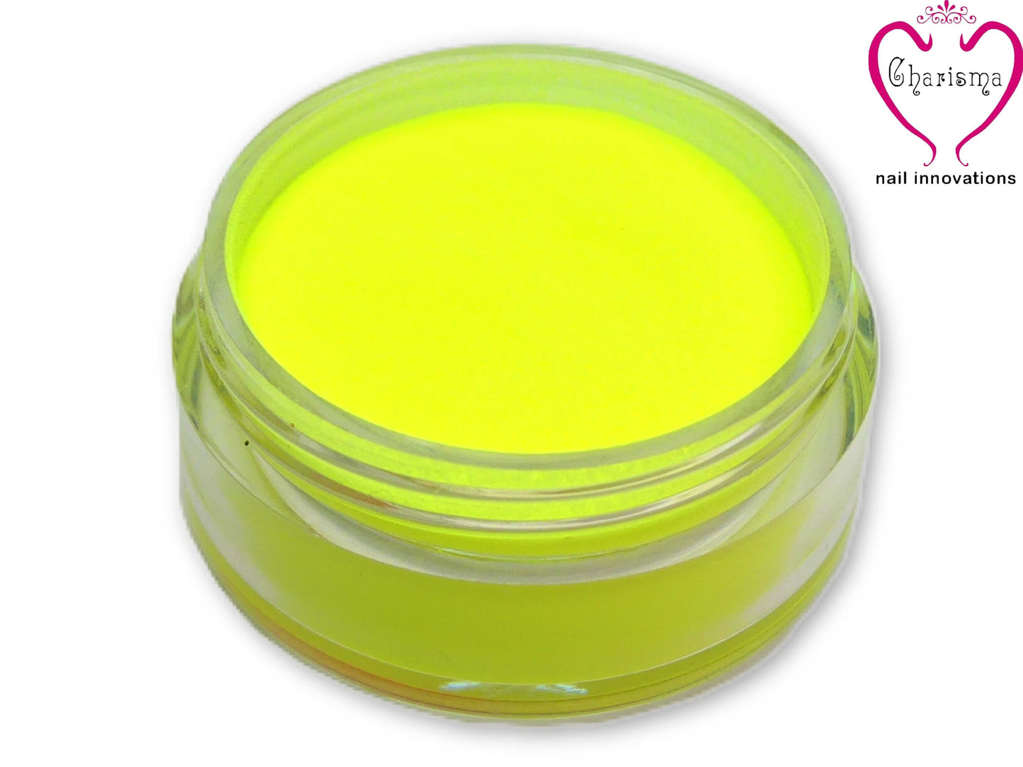 Charisma Nail Acrylic Powder - Neon Yellow - My Little Nail Art Shop