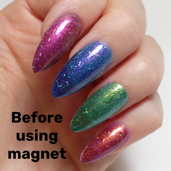 Mesmerizing Cat Eye Bundle - 4 Magnetic Gel Polishes