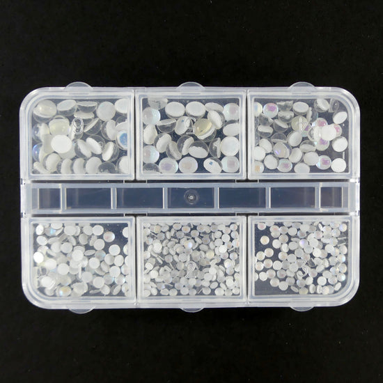 Rain Drop Half Pearls Set
