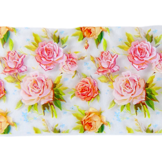 Load image into Gallery viewer, Transfer Foil Flowers #2 (38”) - My Little Nail Art Shop
