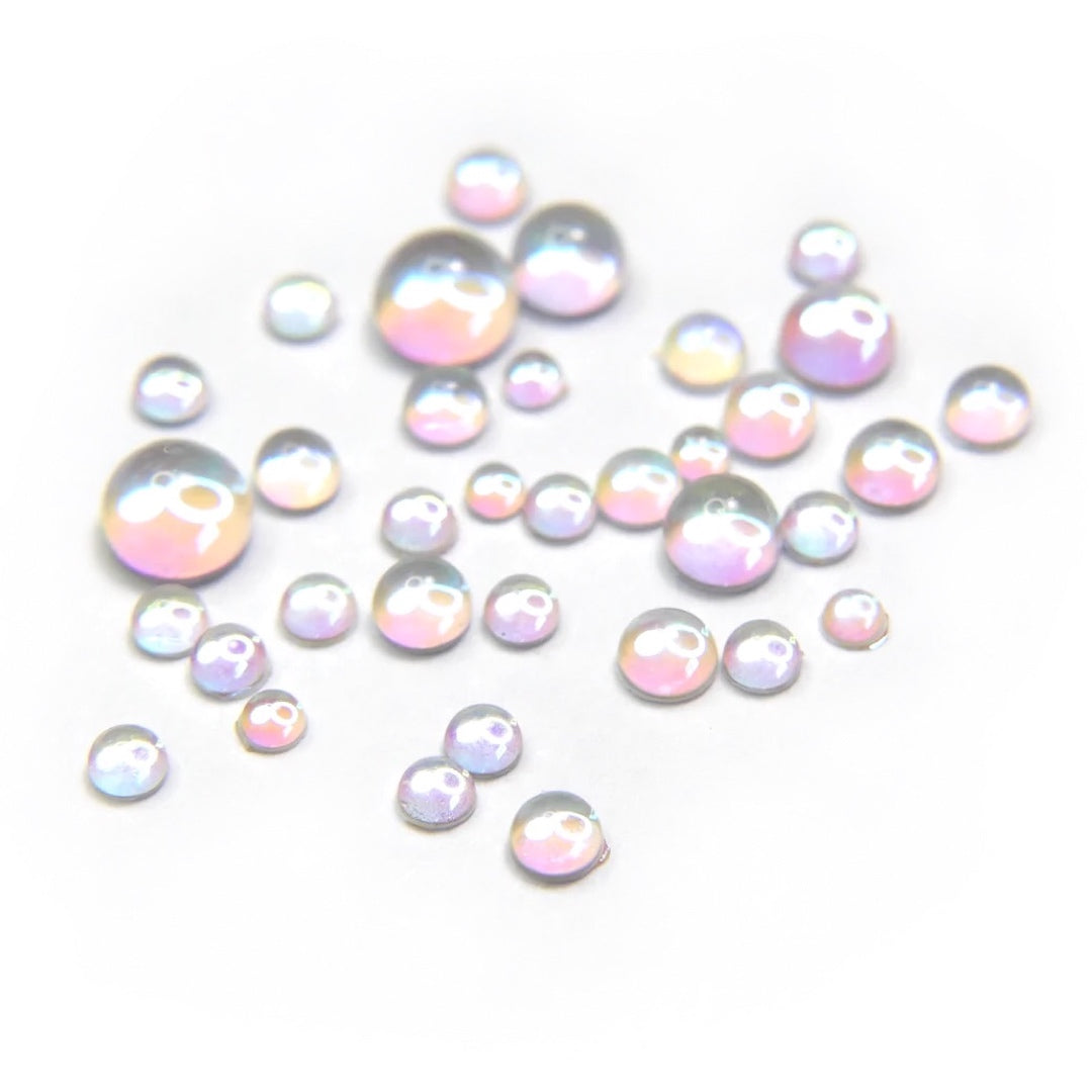 Rain Drop Half Pearls - Opal - My Little Nail Art Shop