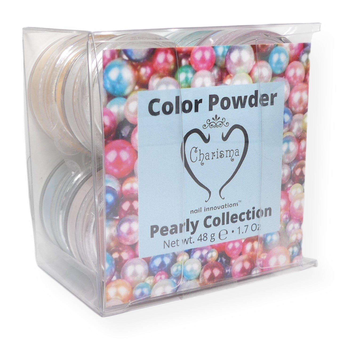Load image into Gallery viewer, Charisma Nail Acrylic 3D Powder - Pearly Collection (8 x 6g)
