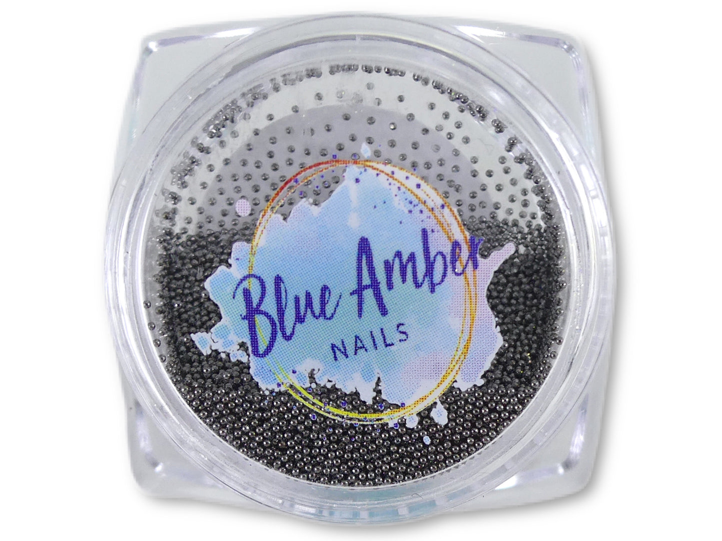 Nano Beads - Black 0.4mm - My Little Nail Art Shop