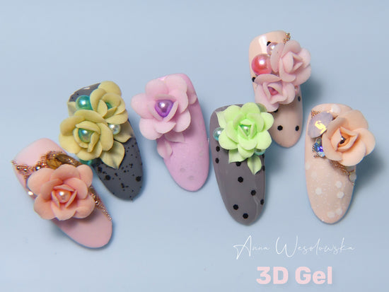 3D Gel Pastel Bundle (15ml each) - My Little Nail Art Shop