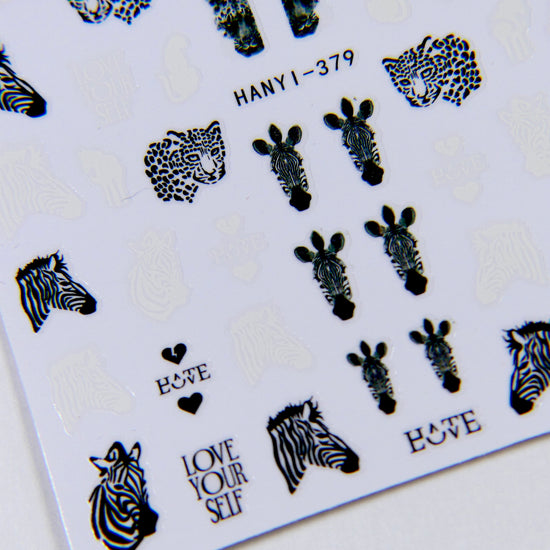 Load image into Gallery viewer, Animal Pattern Sticker #3 - My Little Nail Art Shop
