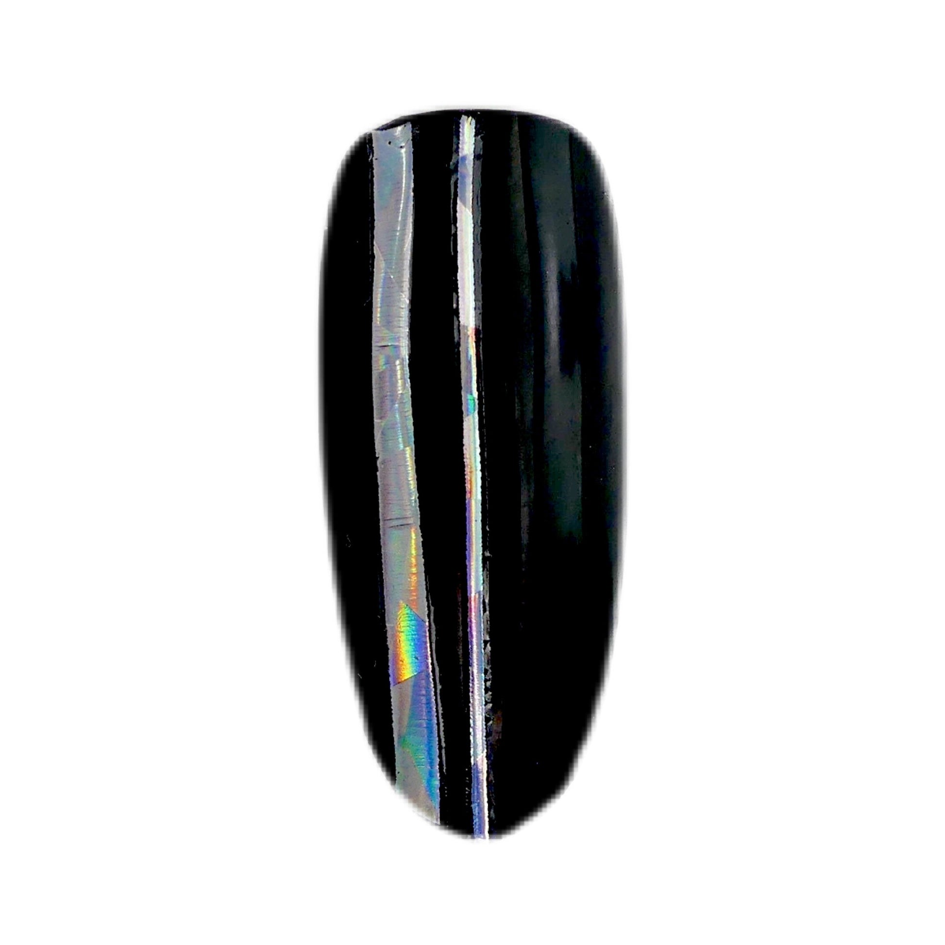 Silver Holographic Stripes - Sticker - My Little Nail Art Shop