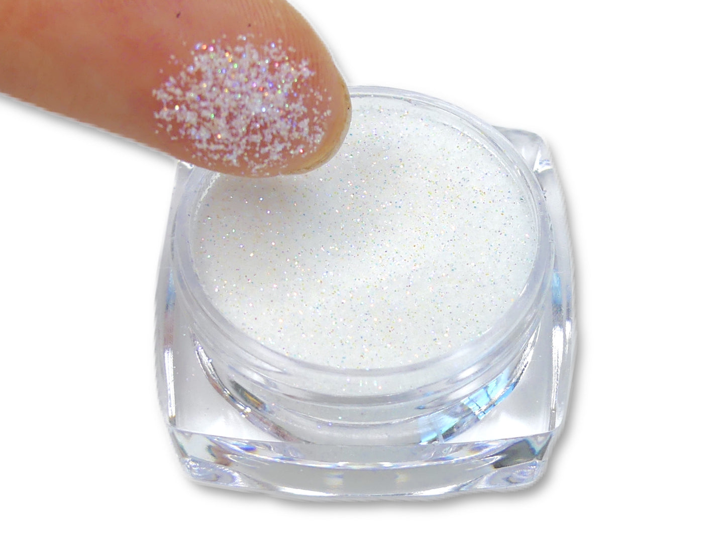 Load image into Gallery viewer, White Sugar 2g - My Little Nail Art Shop
