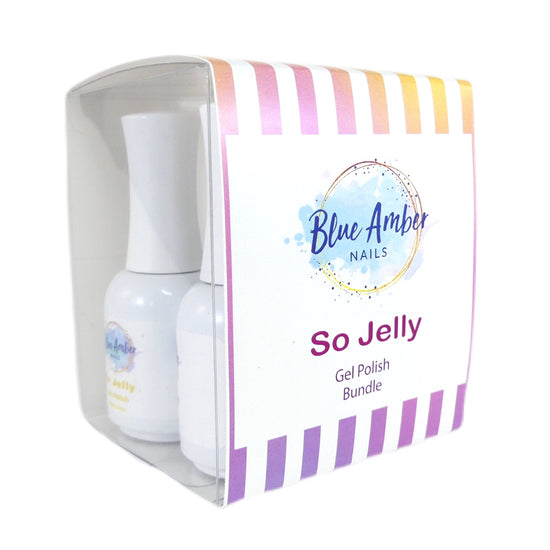 Load image into Gallery viewer, So Jelly Bundle - 4 Gel Polishes - My Little Nail Art Shop
