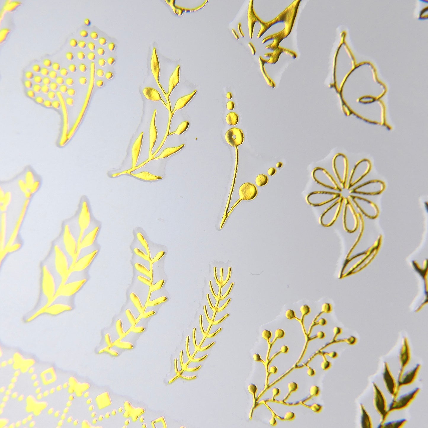 Gold Bees Sticker #19 - My Little Nail Art Shop