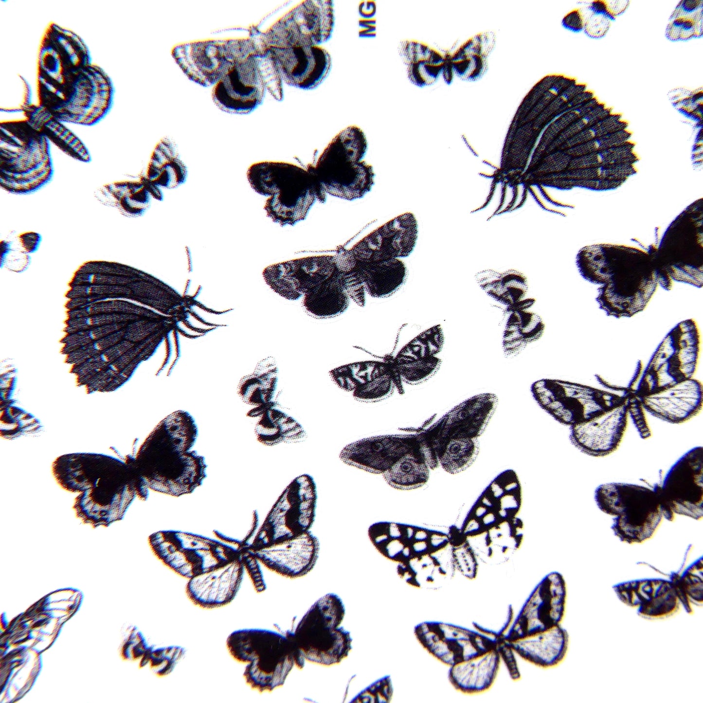 Butterflies Sticker #9 - My Little Nail Art Shop