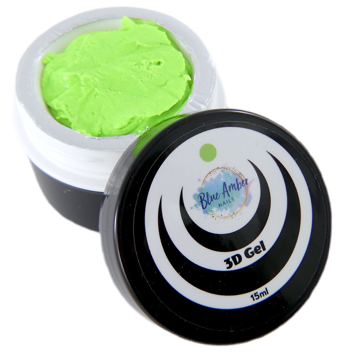 Load image into Gallery viewer, 3D Gel - Lime Green  15ml - My Little Nail Art Shop
