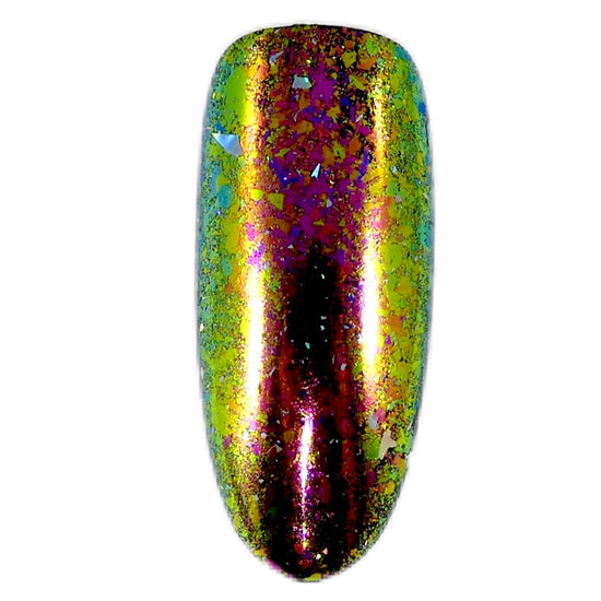 Load image into Gallery viewer, Fairy Flakes - Pink/Gold - My Little Nail Art Shop
