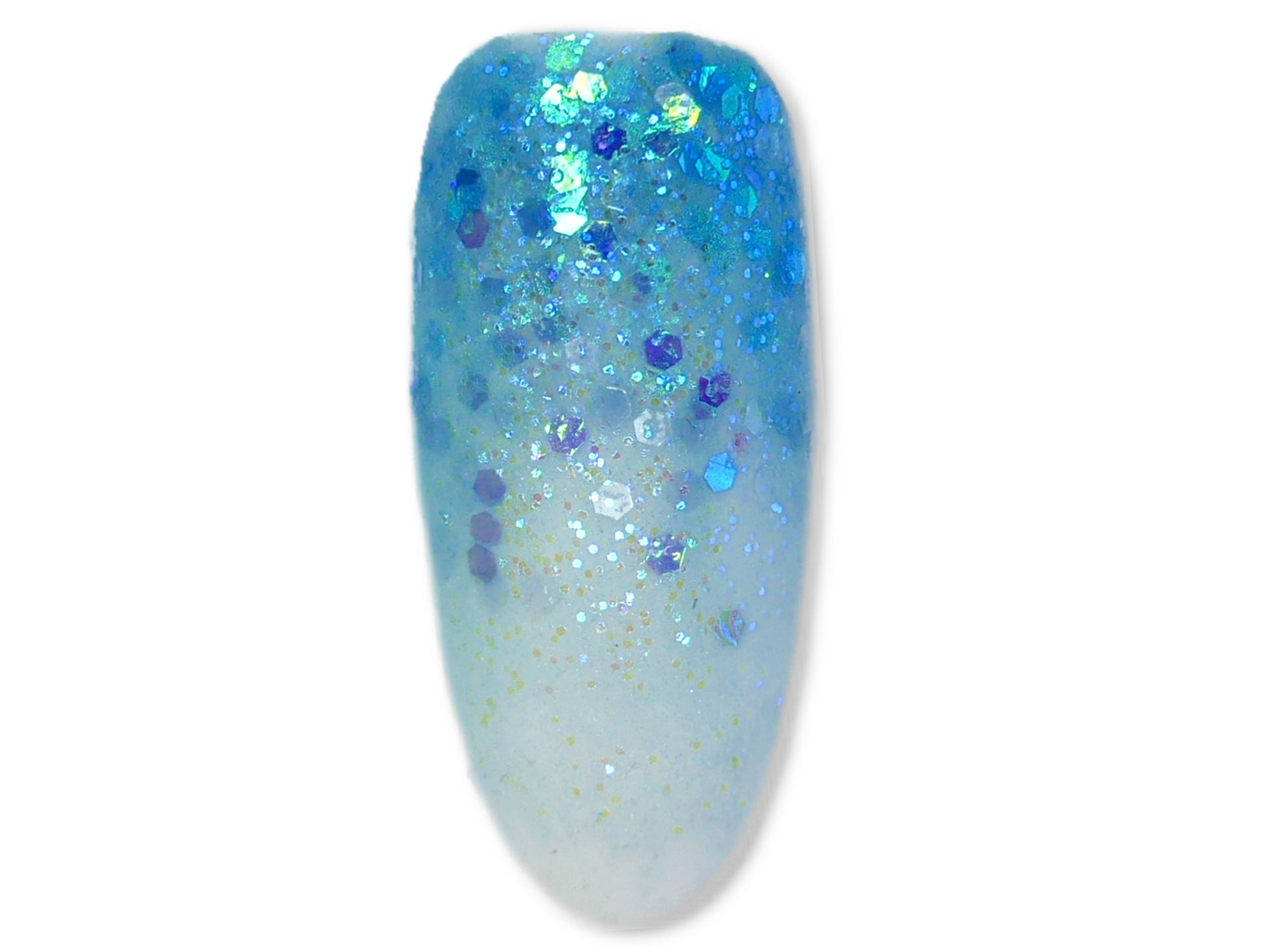 Charisma Nail Acrylic Powder - Glitter Blue 0.5 oz - My Little Nail Art Shop