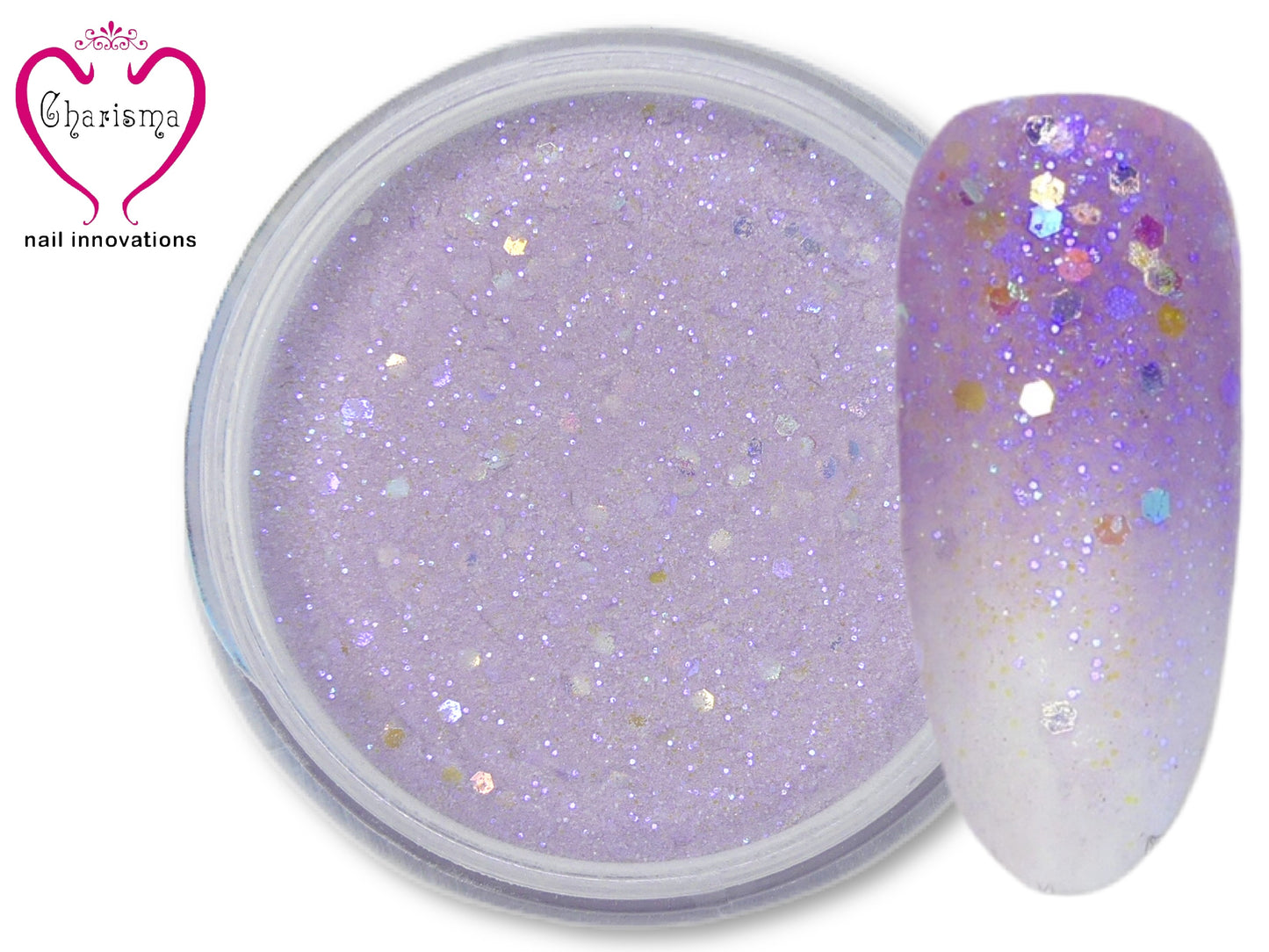 Glitter Acrylic Powder Nails - Rainbow Collection #06 – Scarlett Nail  Supplies