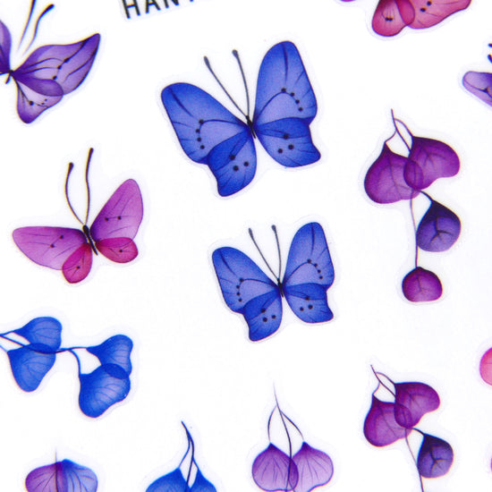 Butterflies Sticker #4 - My Little Nail Art Shop