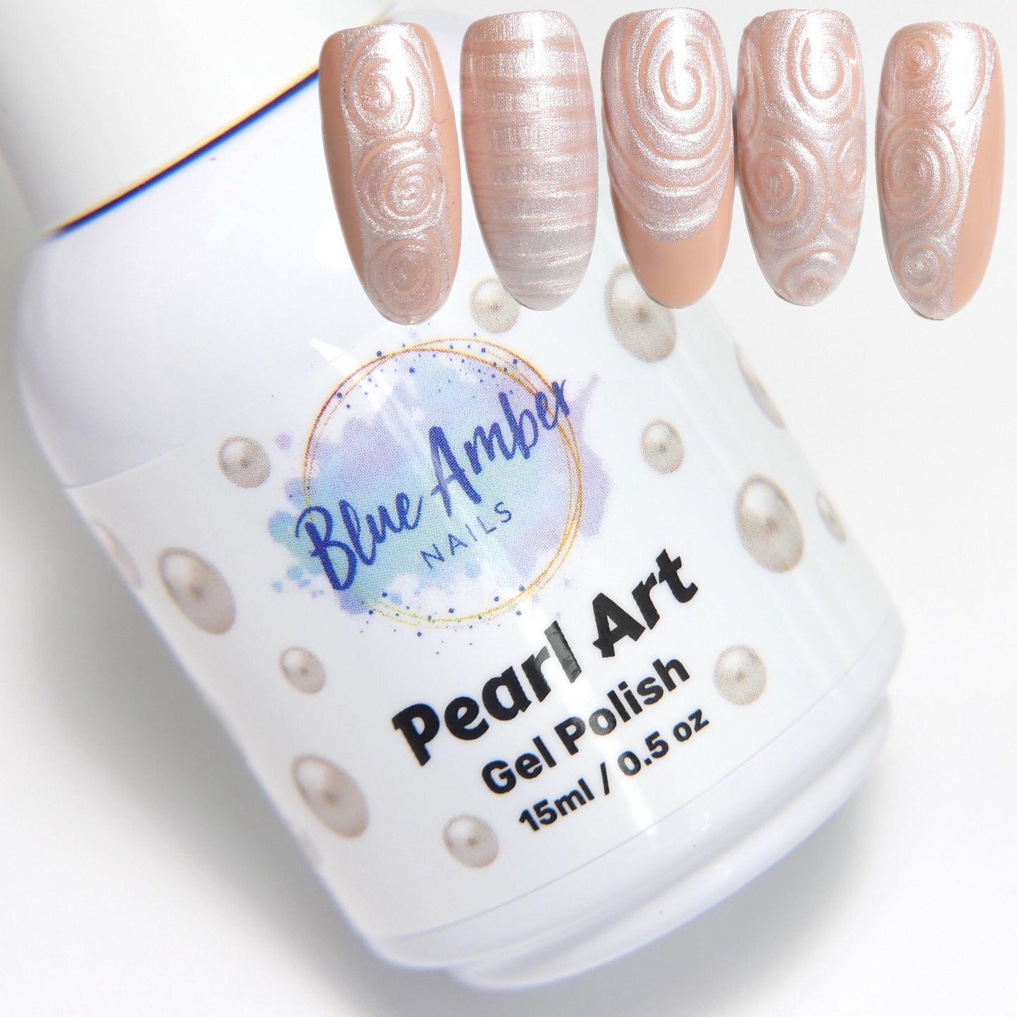 Load image into Gallery viewer, Pearl Art Gel Polish
