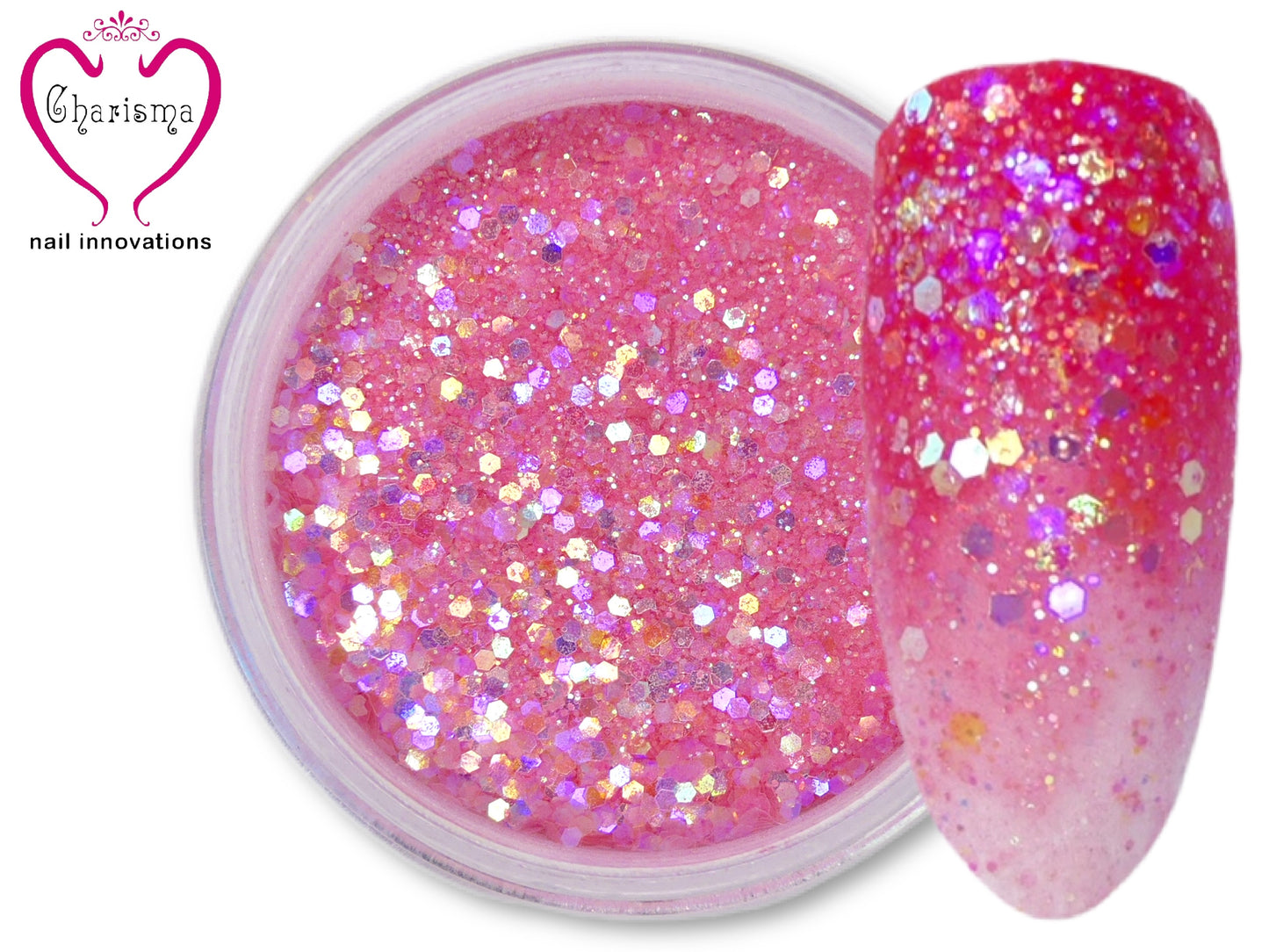 Charisma Nail Acrylic Powder - Rainbow Collection (14g / 0.5oz jars) - My Little Nail Art Shop