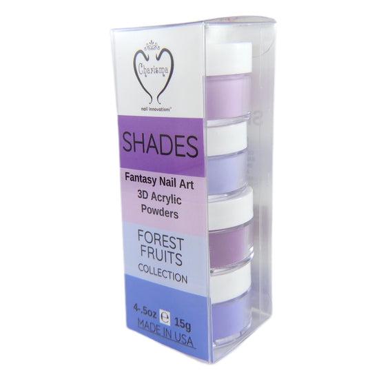 Load image into Gallery viewer, Charisma Nail 3D Acrylic Powder - Forest Fruit 4pc - My Little Nail Art Shop
