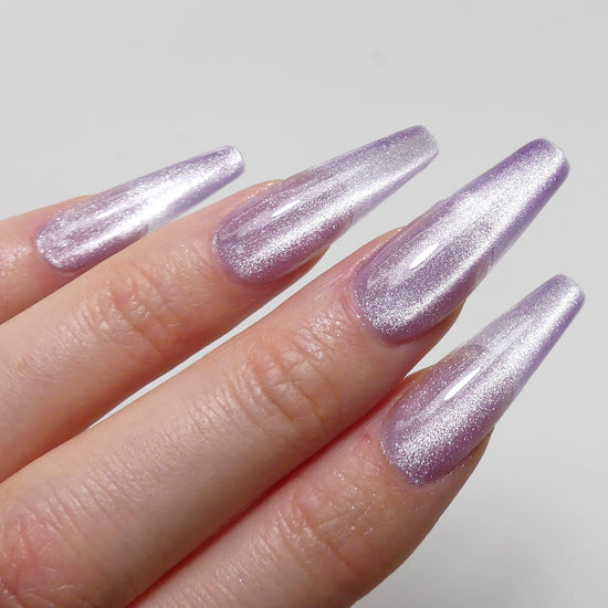 Cat Eye Gel Polish - Lavender (Pastel Collection)