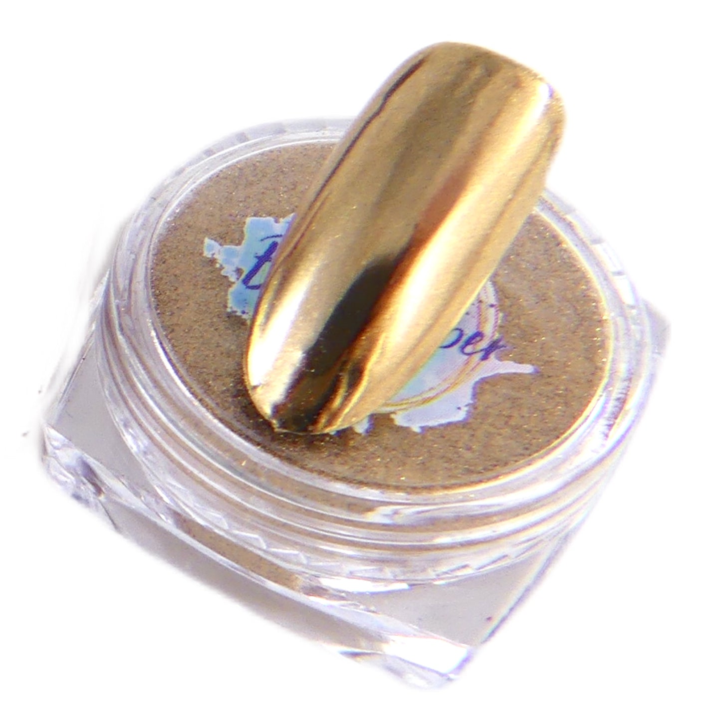 Load image into Gallery viewer, Copper Gold Chrome Nail Art Powder 0.5g - My Little Nail Art Shop
