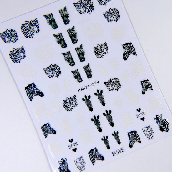 Animal Pattern Sticker #3 - My Little Nail Art Shop